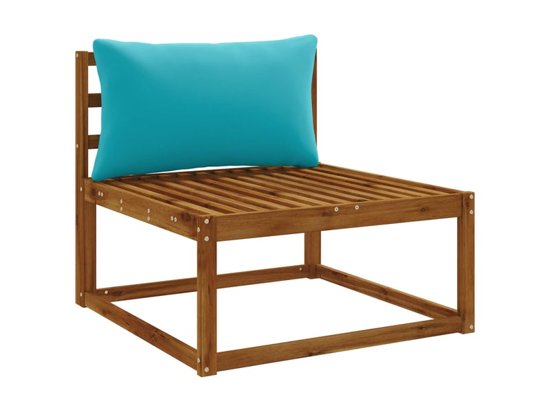 Coussin de dos, coussin de dossier 1 pièce putten 100 % polyester turquoise cf54458  - Conforama C