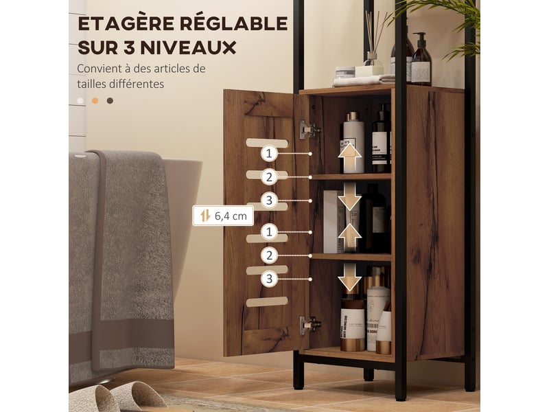 Cocoarm Étagère murale à 3 étages pour chambre à coucher