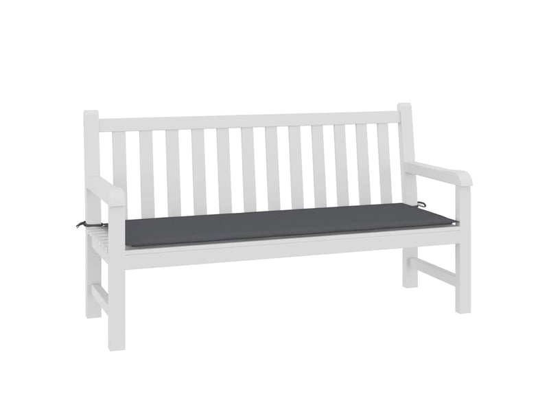  Coussin de banc de jardin, coussin d'assise anthracite 150x50x3 cm tissu oxford cf52637  - Conforama C