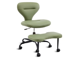 Chaise de bureau <strong>ROLIPO</strong> <strong></strong> avec assise réglable en hauteur