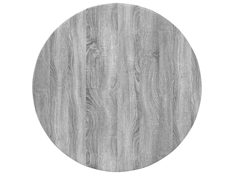  Dessus de table, plateau de table 80 x 1,5 cm rond bois d'ingénierie  - Conforama A