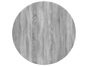 Dessus de table, plateau de table 80 x 1,5 cm rond bois d'ingénierie cf34984