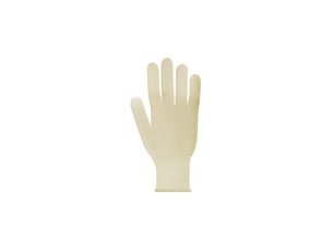 Ajsia gants en latex naturel contact sans poudre taille m boîte de 100 pièces