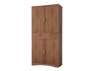 Buffet 4 porte(s)  1 tiroir(s)   - 76 cm coloris naturel 