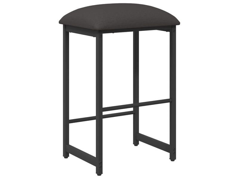  Tabouret de bar, chaise de bar gris foncé 40x32x64 cm bois d'ingénierie shl33213  - Conforama A