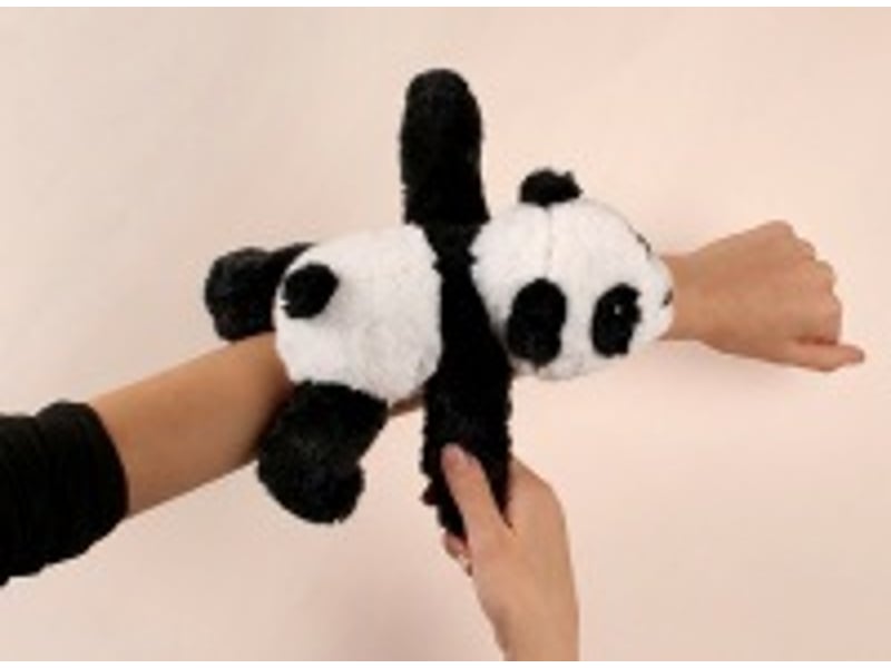 Peluche bracelet slap panda podcoll - 25 cm  - Conforama D
