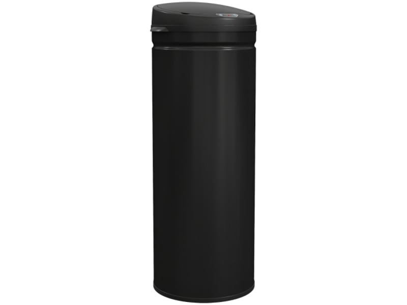  Poubelle à capteur 50 l en acier inoxydable, sans contact, fermeture douce, cuisine hygiénique  - Conforama A