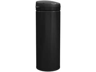 Poubelle à capteur 50 l en acier inoxydable, sans contact, fermeture douce, cuisine hygiénique