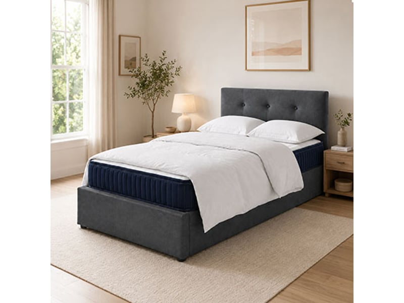  Ensemble matelas 90x200 cm + couette + 2 oreillers - victoire  - Conforama B