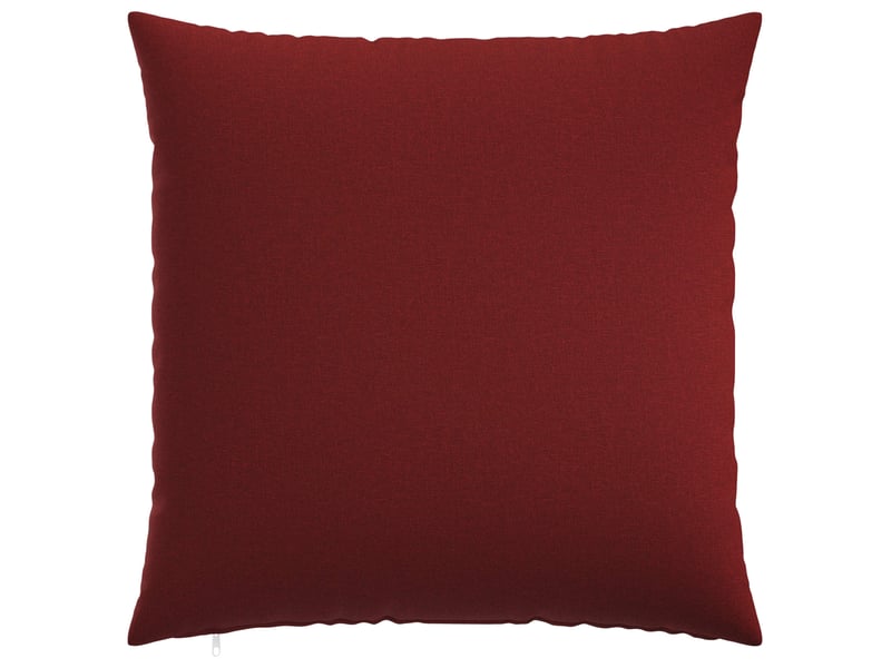  Lot de 6 housses de coussin heerlen bordeaux 70 x 70 cm tissu cf49612  - Conforama A