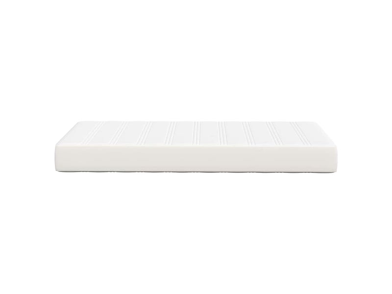  Lit simple- lit adulte -  matelas de lit avec matelas crème 80 x 200 cm tissu  - Conforama D