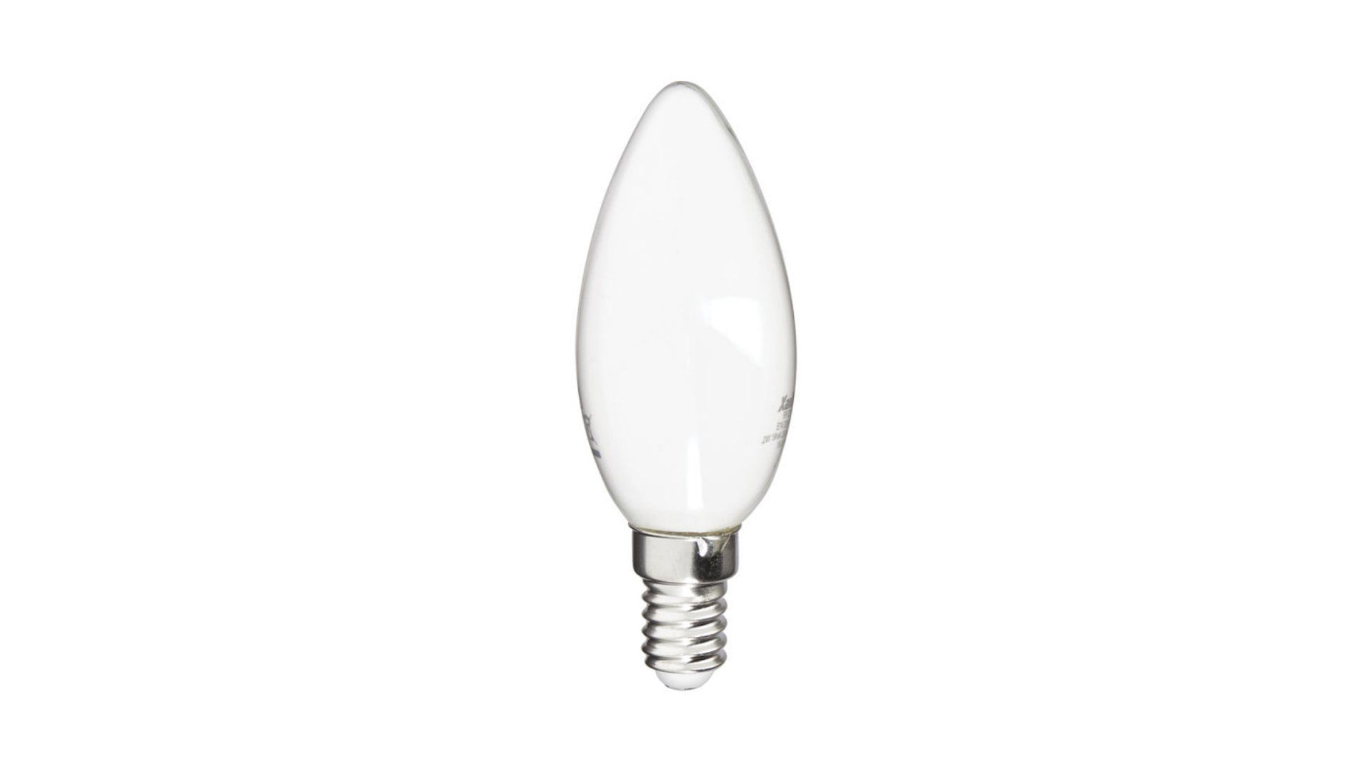 AMPOULE AMP LED FLM 4W E14 Blanche Conforama
