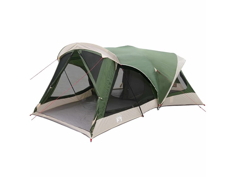 Tente de camping, tente familiale 14 personne vert  - Conforama A