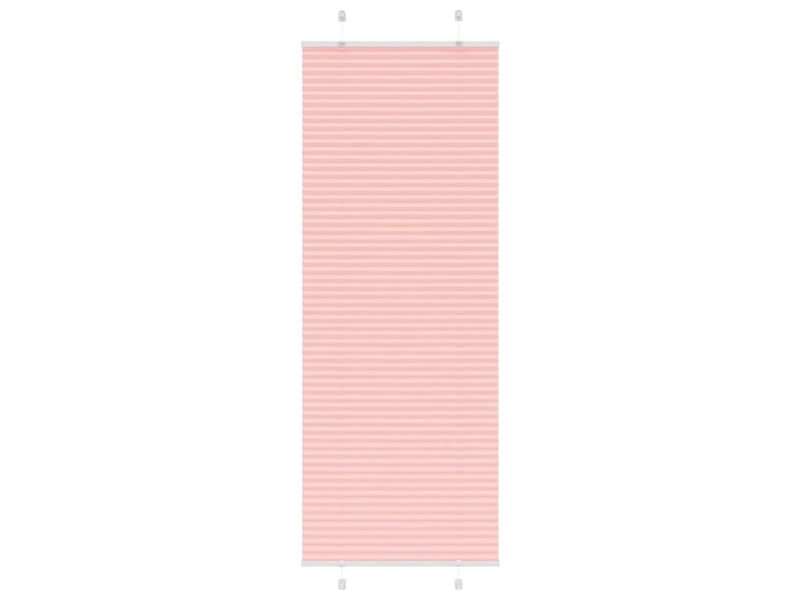  Store plissé, store de fenêtre rose 70x200 cm largeur du tissu 69,4 cm polyester cf47002  - Conforama B