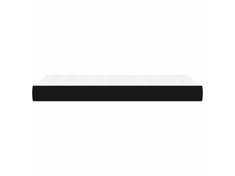 Matelas de lit à ressorts ensachés fermeté moyenne noir 80x200x20 cm tissu - Conforama D