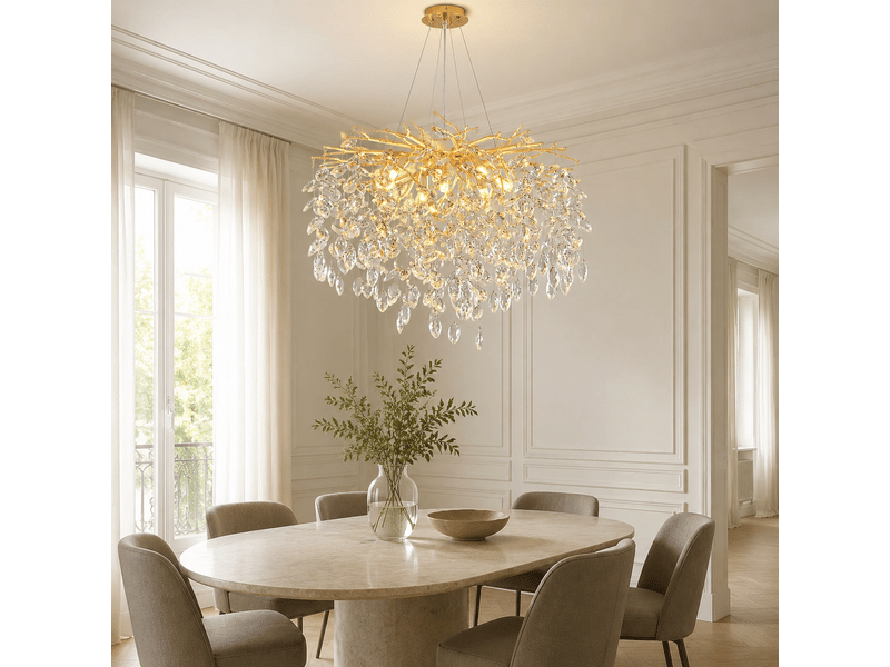  Lustre branches linéaire l 160 cm ASLED-495 - Conforama D