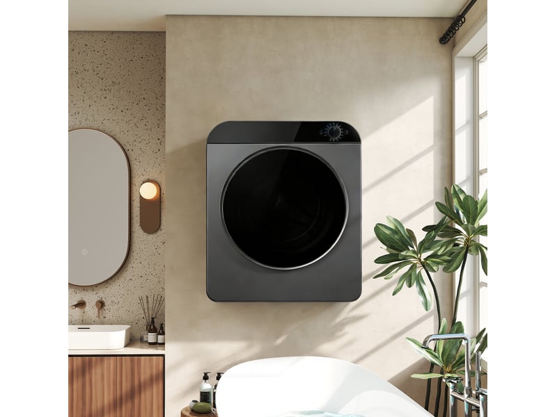 Sèche-linge 49.5x42x59.5 cm 4 programmes chauffage ptc métal gris métal - Conforama C