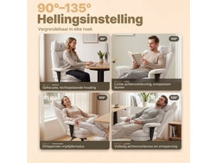 Chaise de bureau <strong></strong> <strong></strong> avec assise réglable en hauteur