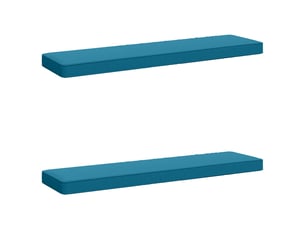 Lot de 2 coussins de banc, coussins d'assise vught 100 % polyester cf58346
