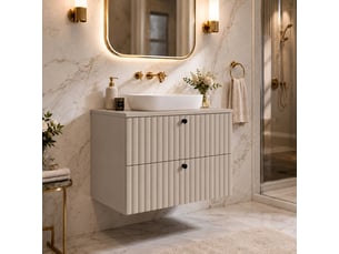Meuble sous vasque suspendu bello cachemire 60 cm