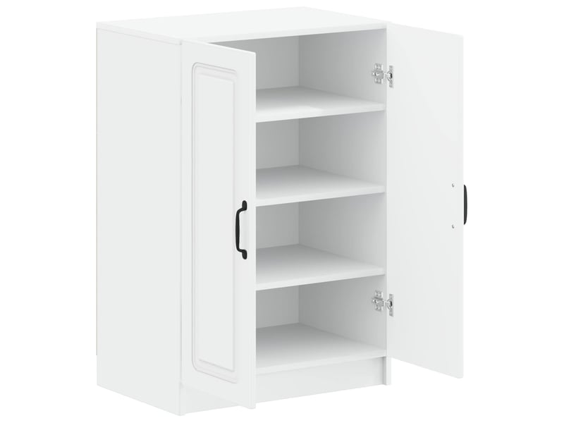  Meuble à chaussures, cabinet à chaussures utrecht 59,5x39,5x87 cm blanc  - Conforama C