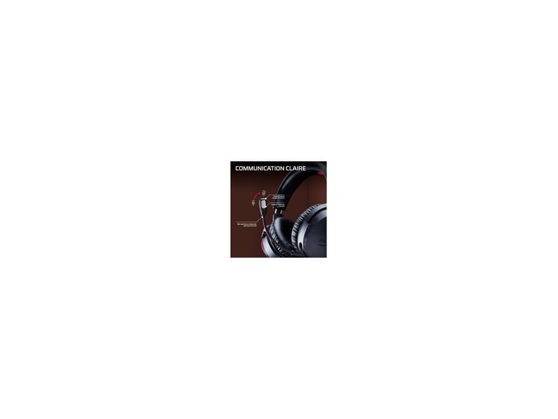  Casque gaming sans fil bluetooth cloud stinger 3 noir 50 mm micro perche 8313121 - Conforama D