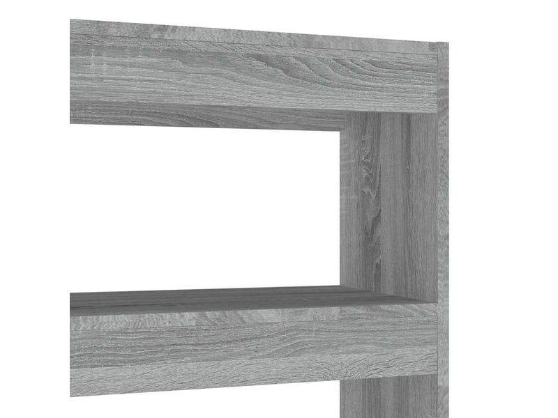  Bibliothèque, séparateur de pièce sonoma gris 100x30x135 cm  - Conforama E
