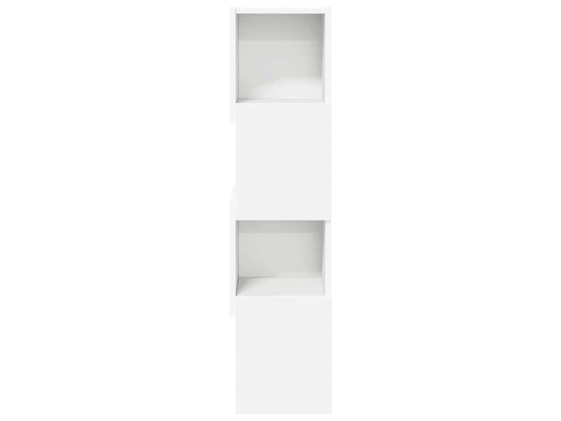  Meuble d'angle, meuble de rangement salon 25,5x25x102cm bois d'ingénierie  - Conforama E
