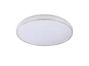 Plafonnier led fabrilamp nevado blanc 72 w 6480 lm 3000-4000-6000 k ø40 cm télécommande