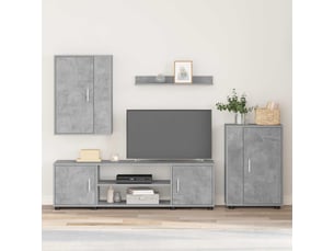 Meuble tv coloris gris 140 cm <strong></strong>  <strong></strong>
