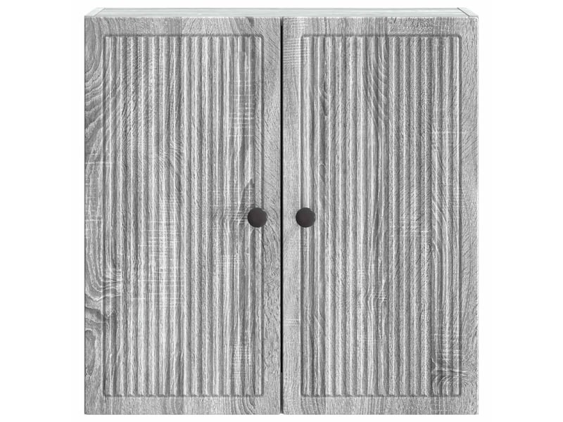  Armoire murale salon, meuble de rangement sonoma gris 59x31x60 cm bois d'ingénierie shl57  - Conforama D