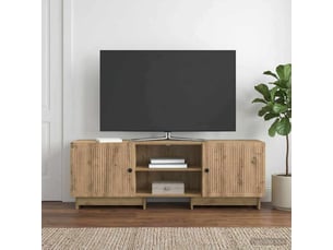 Meuble tv coloris marron 150 cm <strong></strong>  <strong></strong>