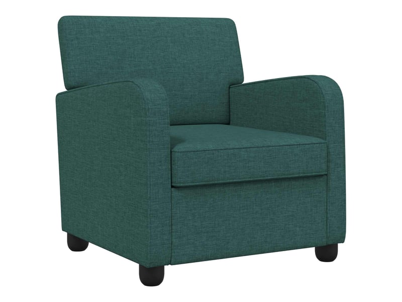 Vidaxl fauteuil vert foncé tissu - Conforama D