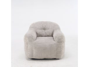 Pouf / repose pied   gris