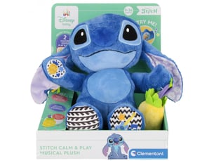 Peluche interactive clementoni 17987 disney baby - stitch musical