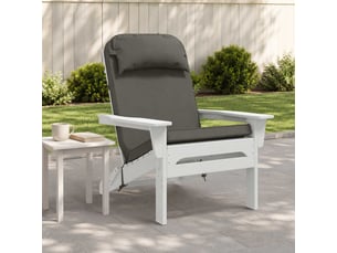 Coussin de transat ensoleillé, coussin pour bain de soleil 100 % polyester gris cf55995