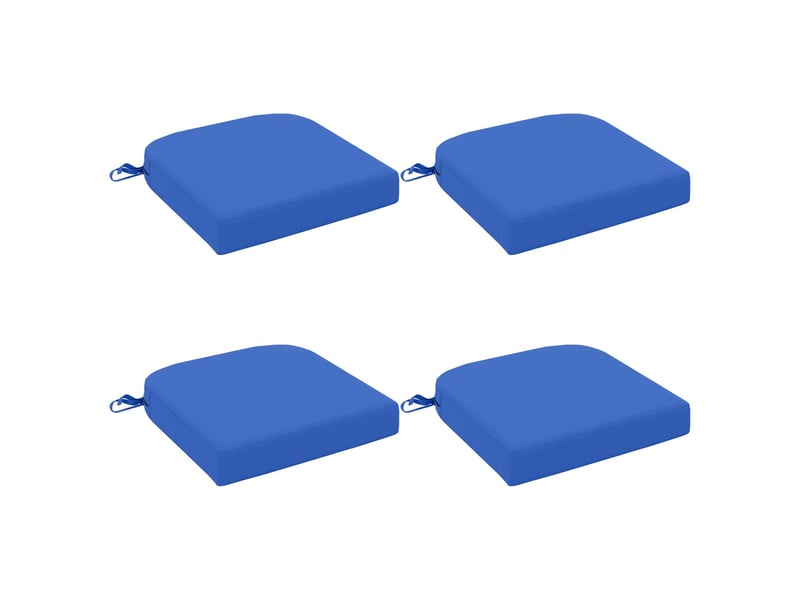  Lot de 4 coussins de siège, coussins d'assise soest 100 % polyester cf60753  - Conforama A