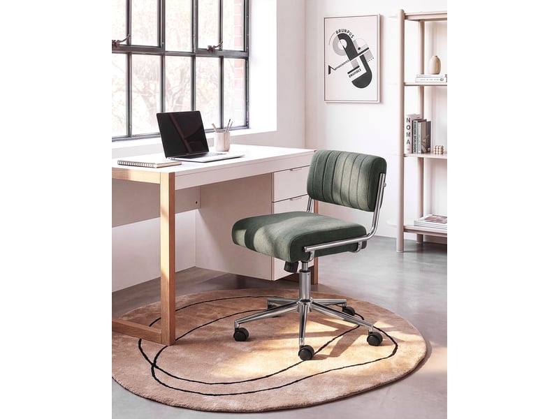  Chaise de bureau arloft vert olive  - Conforama B