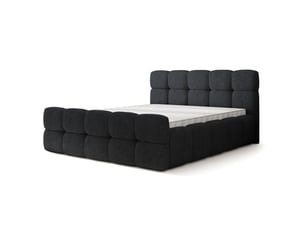Lit coffre 180x200 cm <strong>MASSENO</strong>  <strong></strong> coloris noir