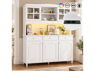 Buffet <strong></strong> <strong>Fay Lum</strong> - 135 cm coloris blanc