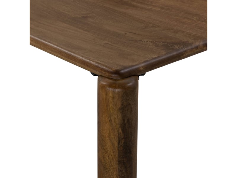  Table basse exotique rectangulaire bois de manguier noyer - petra  - Conforama C