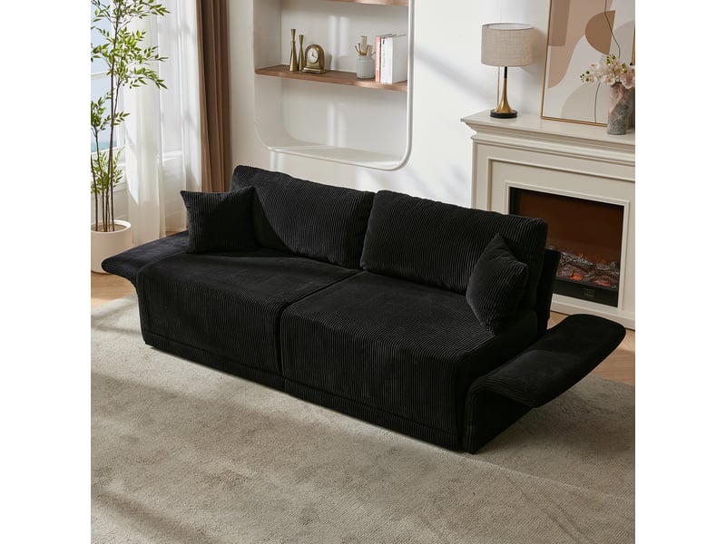  Canapé convertible, canapé-lit, pliable, design moderne, en tissu, mobilier pour espace de vie, pour salon et séjour  - Conforama C
