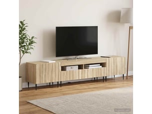 Meuble tv coloris marron 49 cm <strong></strong> <strong></strong>