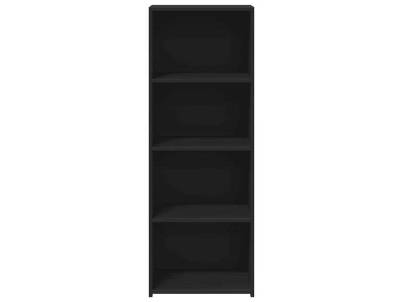  Buffet haut - bahut - meuble de rangement noir 45x41x124 cm bois d'ingénierie  - Conforama D