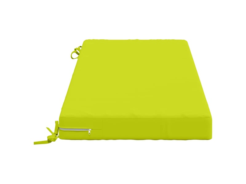 Coussin de banc, coussin d'assise, coussin de canapé soest 100 % polyester vert vif. 120 x 50 x 8 cm cf53749 - Conforama D