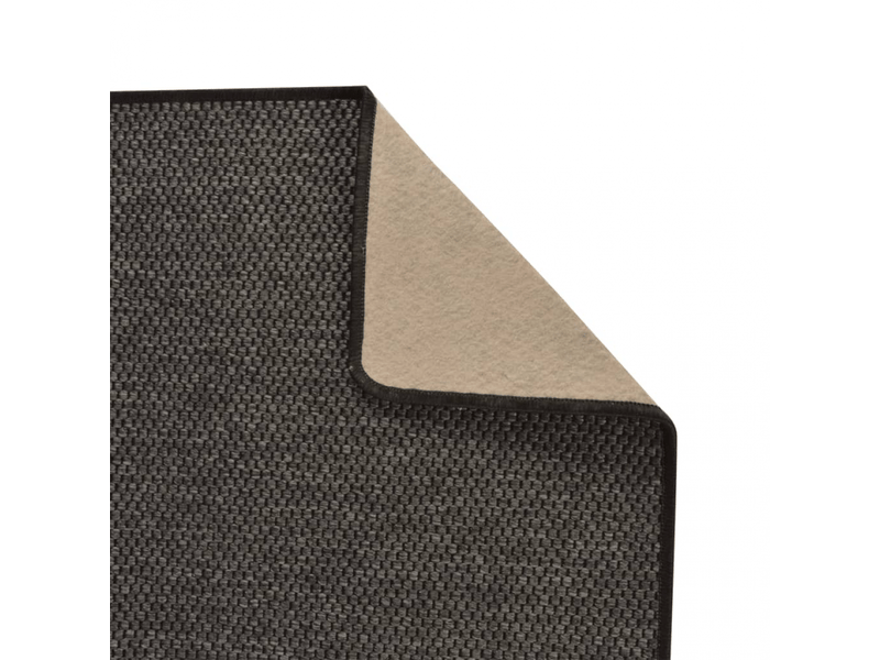  Tapis de couloir aspect sisal anthracite 50x100 cm - comfortxl 355774 - Conforama C