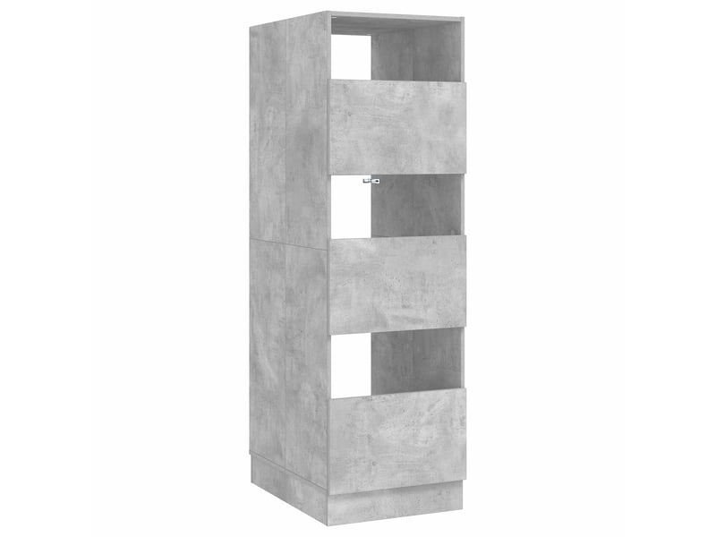  Armoire à laver béton 50x68x162 cm bois d'ingénierie  - Conforama A