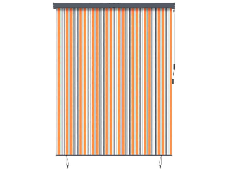  Store enrouleur, store à rouleau jaune et bleu 200 x 250 cm tissu et aluminium cf45281  - Conforama B