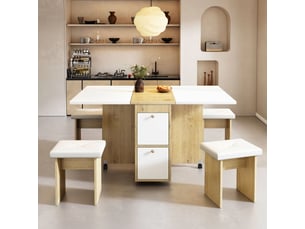 Ensemble table rectangulaire    <strong></strong> <strong>evarich</strong> 