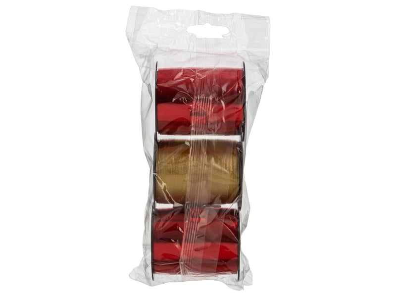  Lot de 3 rouleaux de bolduc 5 mm ou 10mm l.10m  - Conforama D